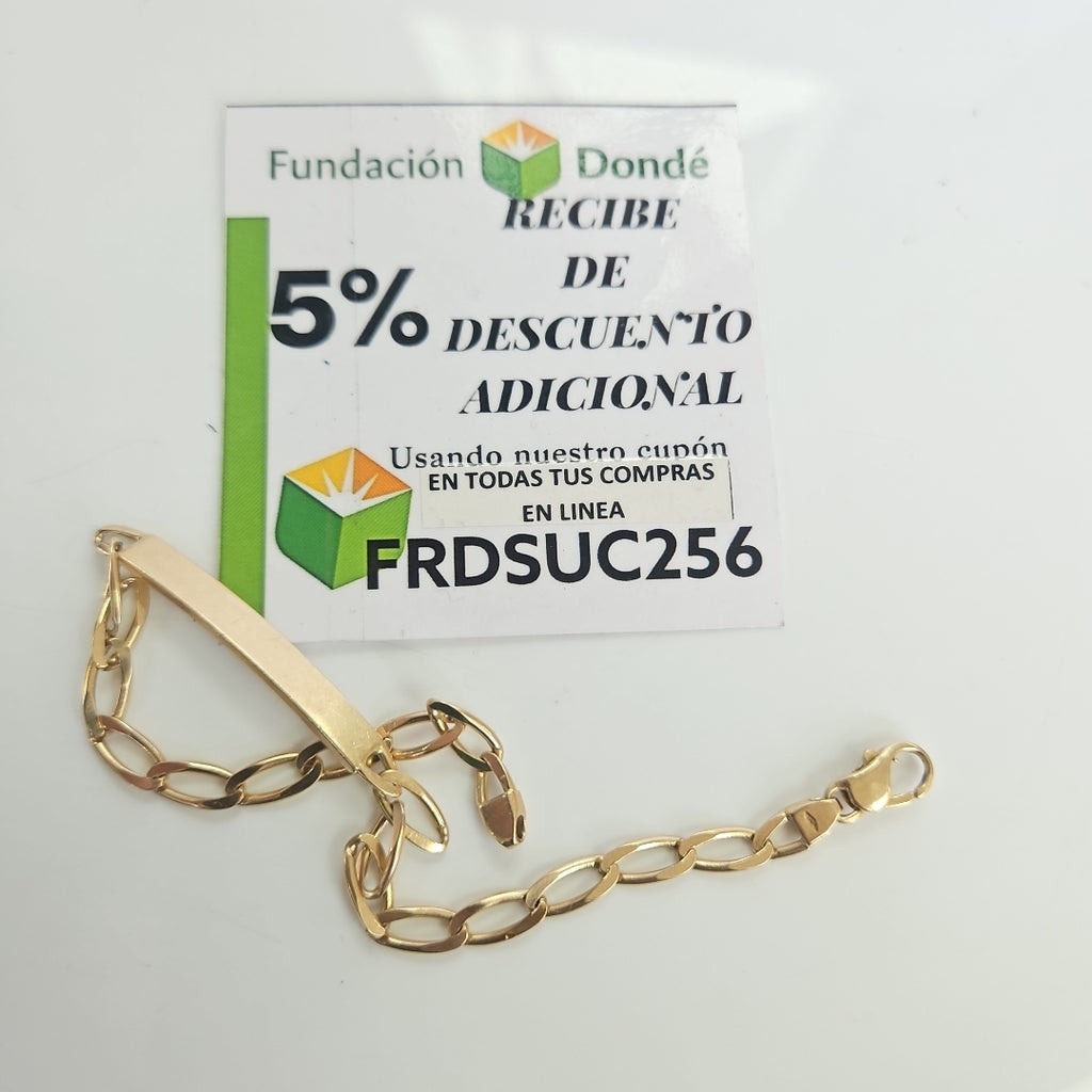 ESCLAVA ORO 14 K 8,40 GRMS (SEMINUEVO)