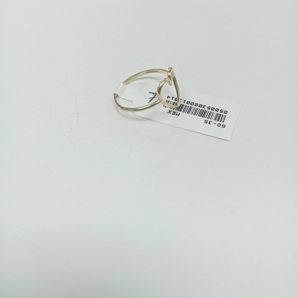 ANILLOS ANILLITO FIG CORAZON 10K TALLA 7 0.8 GR (NUEVO)