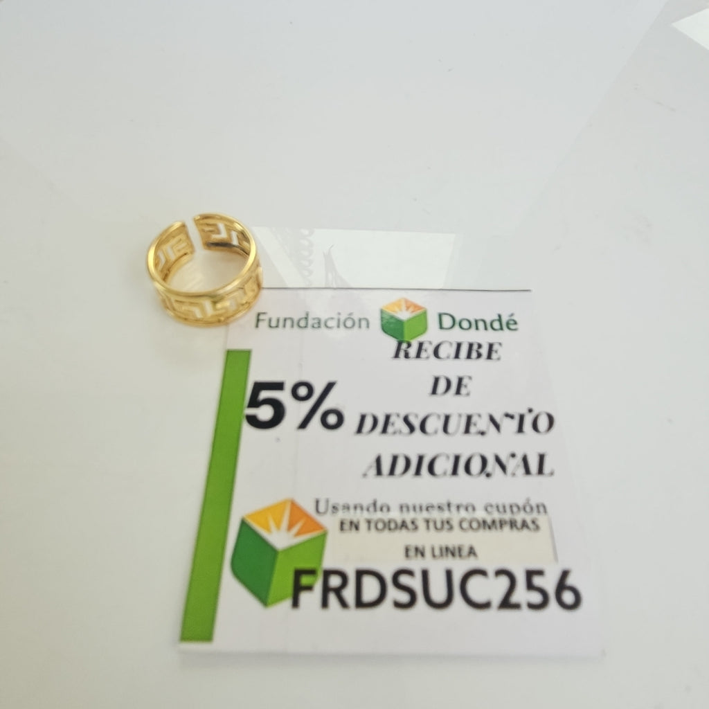 ANILLO ORO 10 K 4,90 GRMS (SEMINUEVO)