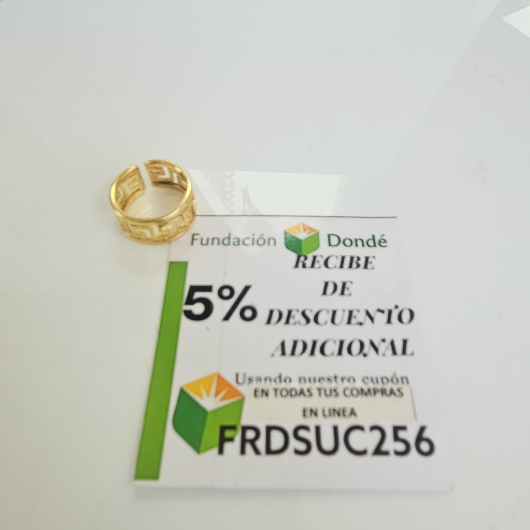 ANILLO ORO 10 K 4,90 GRMS (SEMINUEVO)