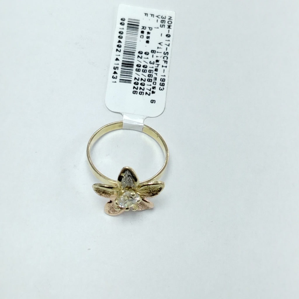 ANILLITO ORO, ORO COMBINADO 14 K 2.1 GRMS (SEMINUEVO)