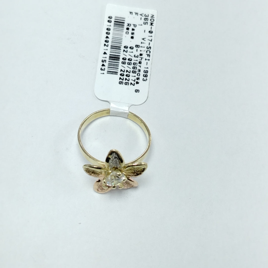 ANILLITO ORO, ORO COMBINADO 14 K 2.1 GRMS (SEMINUEVO)