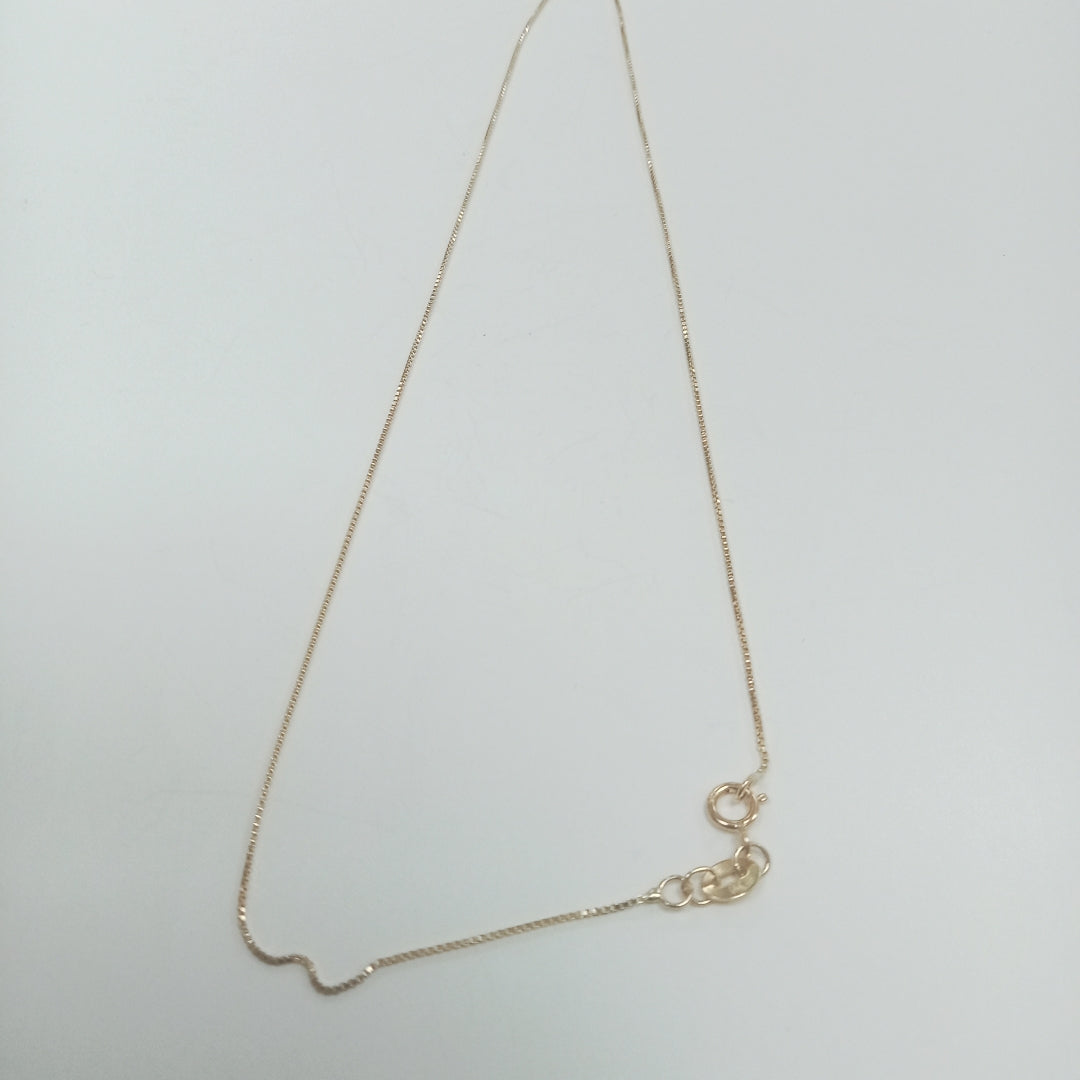 CADENA VENECIANO 14K 55 CM 1.8 GR (NUEVO)
