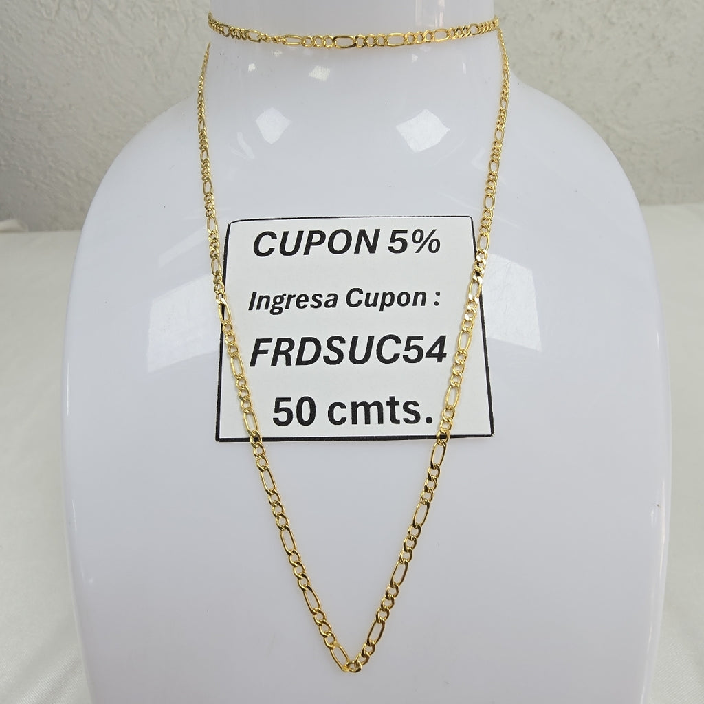 CADENA ORO 14 K 1.7 GRMS (SEMINUEVO)