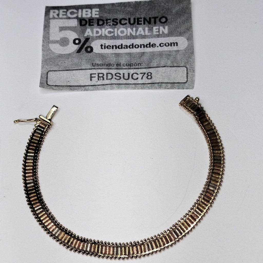 PULSERA ORO 10 K 12,10 GRMS (SEMINUEVO)