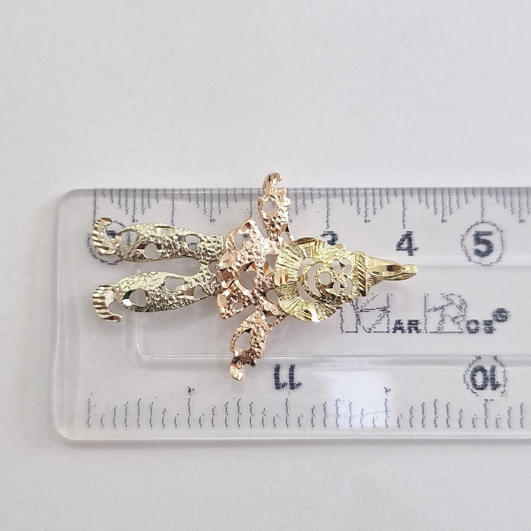 DIJE ORO,ORO COMBINADO 10 K 2,30 GRMS (SEMINUEVO)