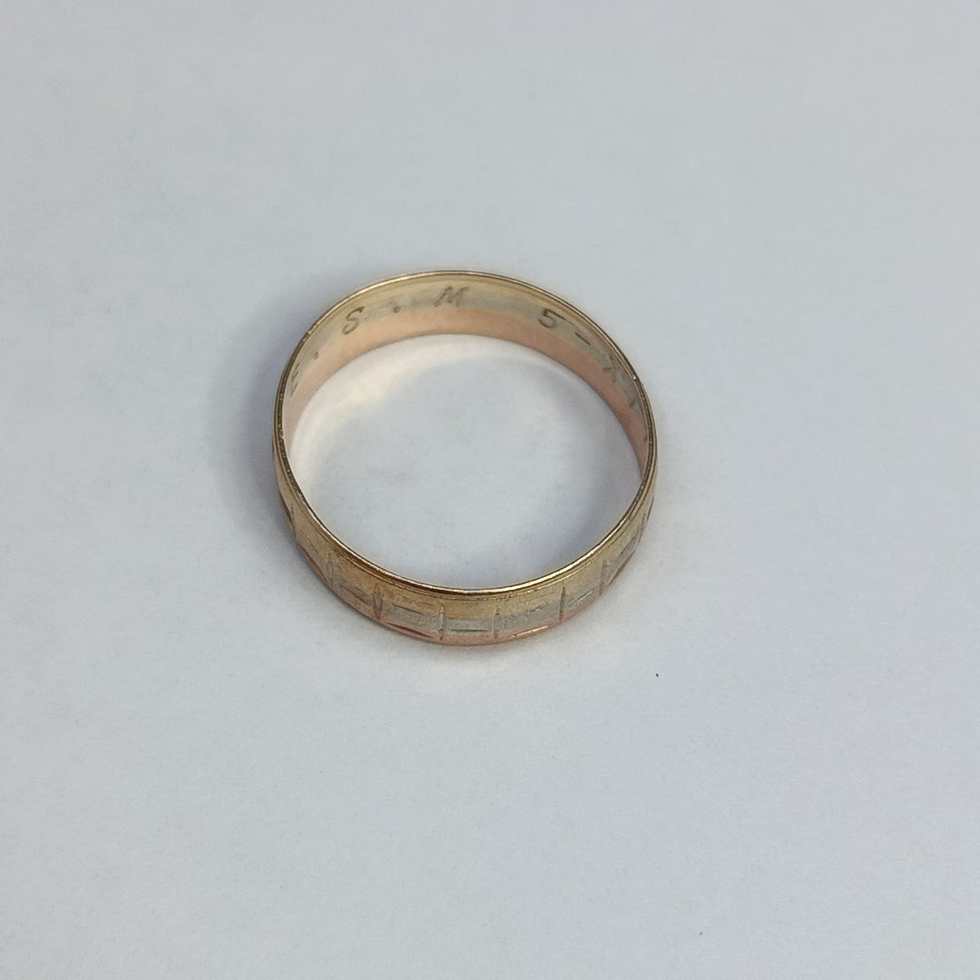 ANILLO ORO 10 K 1,70 GRMS (SEMINUEVO)
