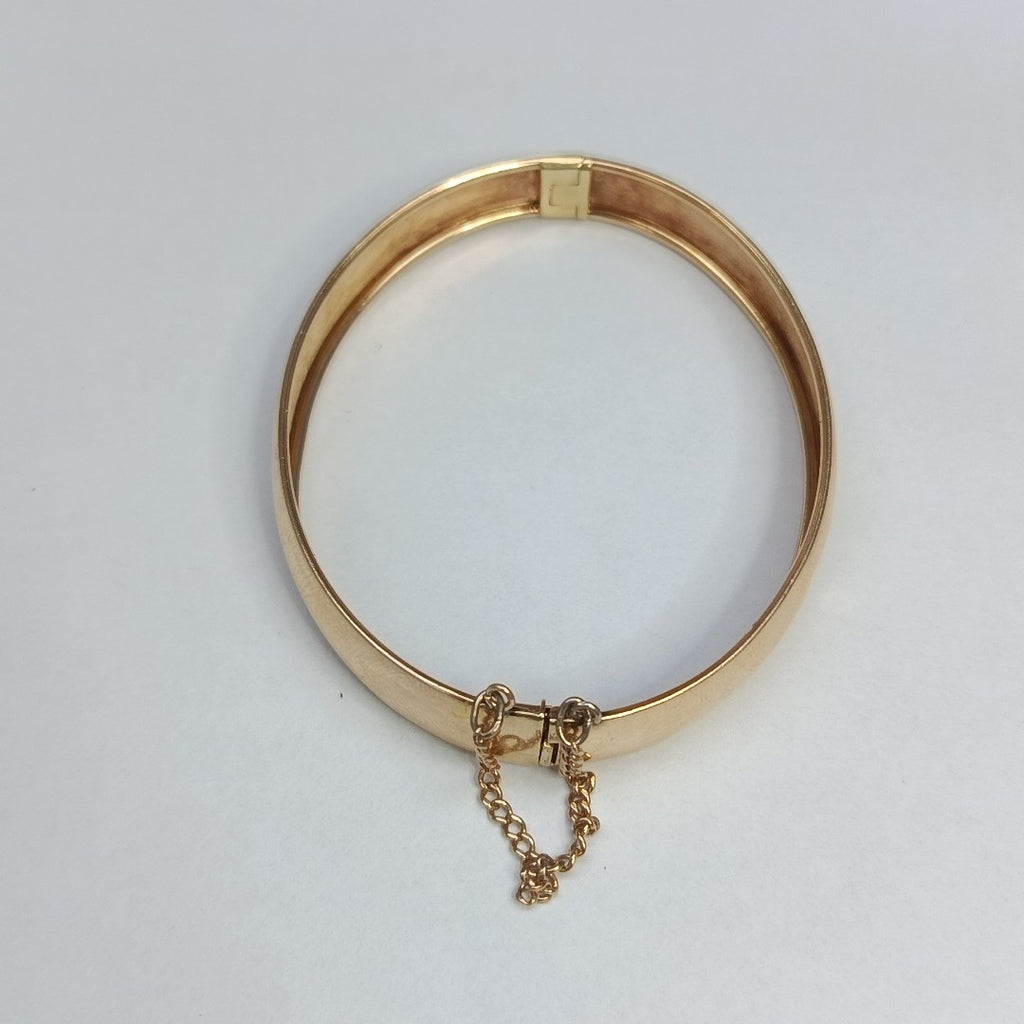 PULSERA RIGIDA ORO 14 K 14,10 GRMS (SEMINUEVO)