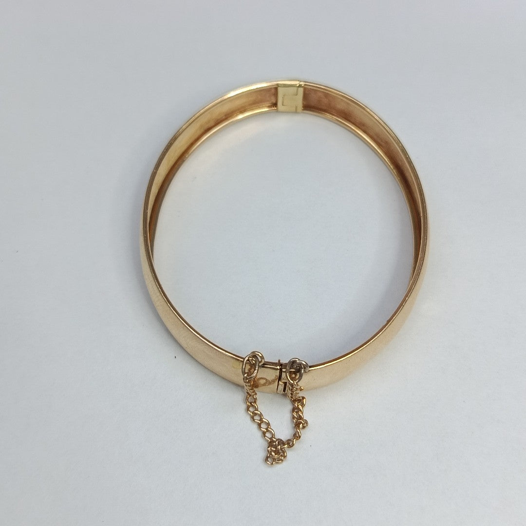 PULSERA RIGIDA ORO 14 K 14,10 GRMS (SEMINUEVO)
