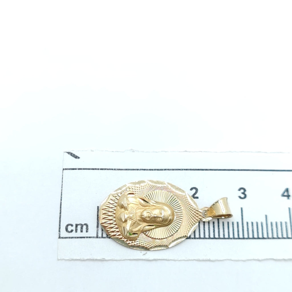 MEDALLA RELIGIOSA ORO 10 K 1.7 GRMS (SEMINUEVO)