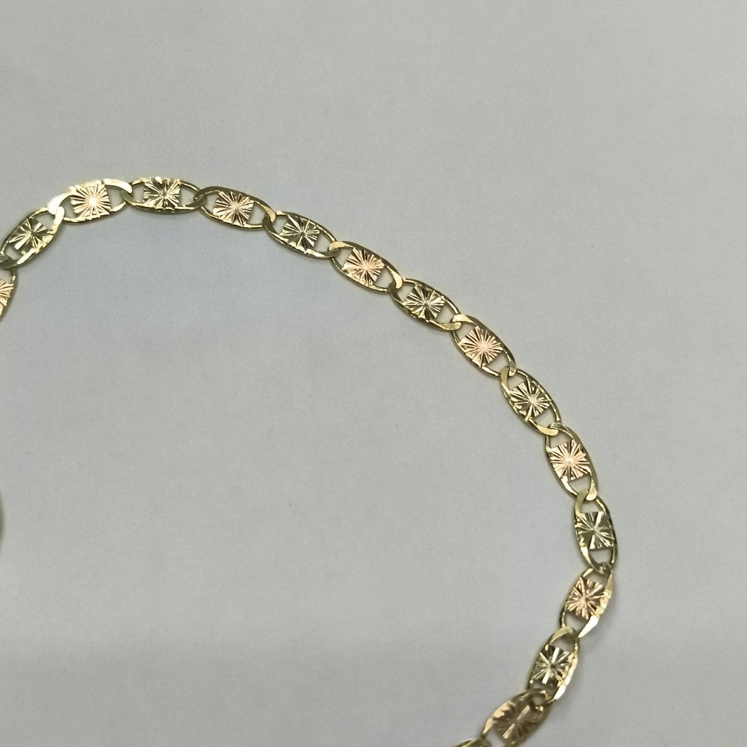 PULSERA GUCHI 14K 18 CM 2.8 GR (NUEVO)