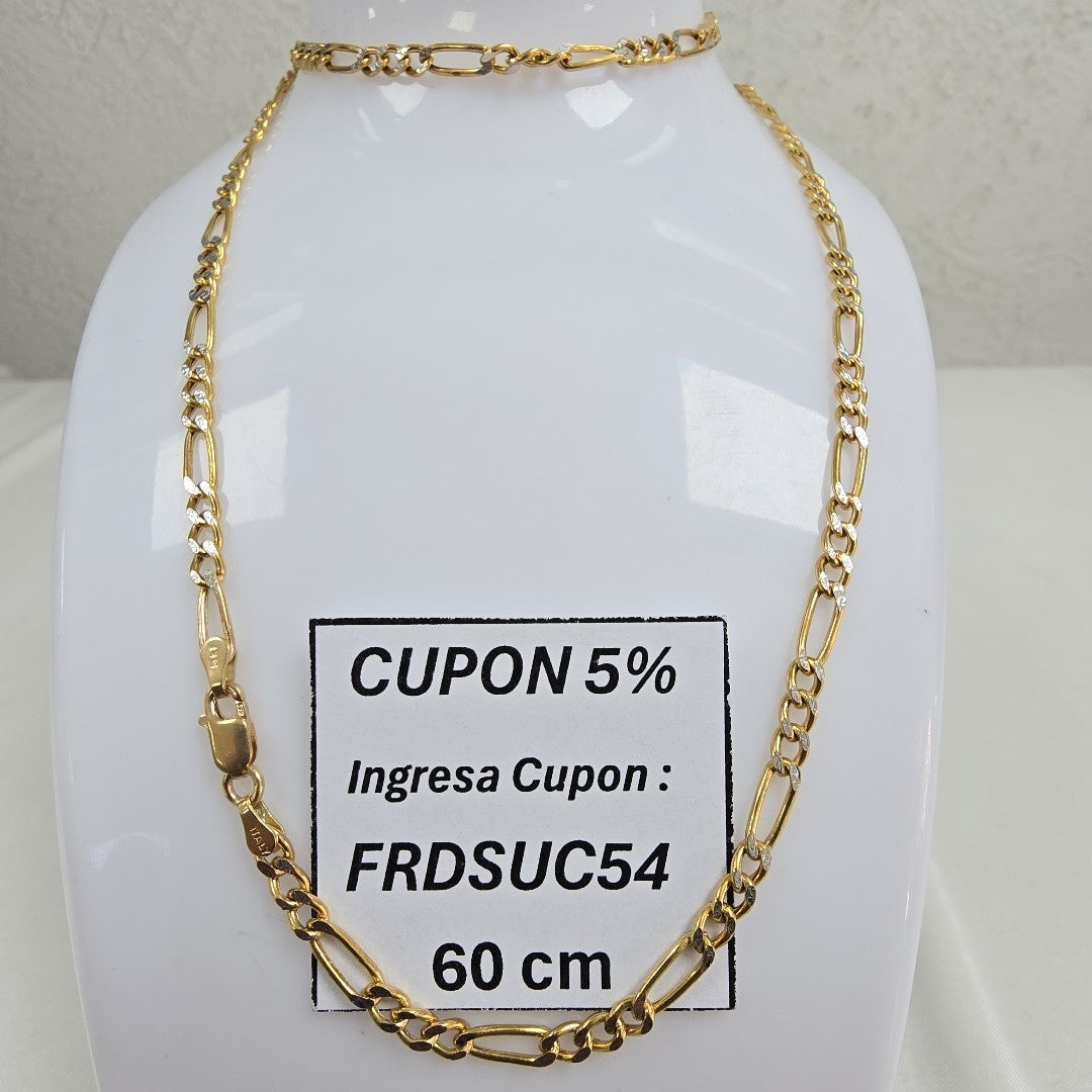 CADENA ORO 14 K 8,40 GRMS (SEMINUEVO)