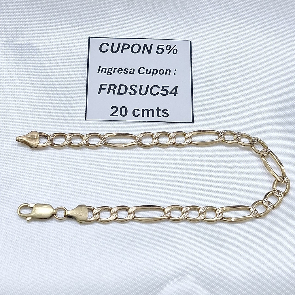 PULSERA ORO 14 K 6,80 GRMS (SEMINUEVO)