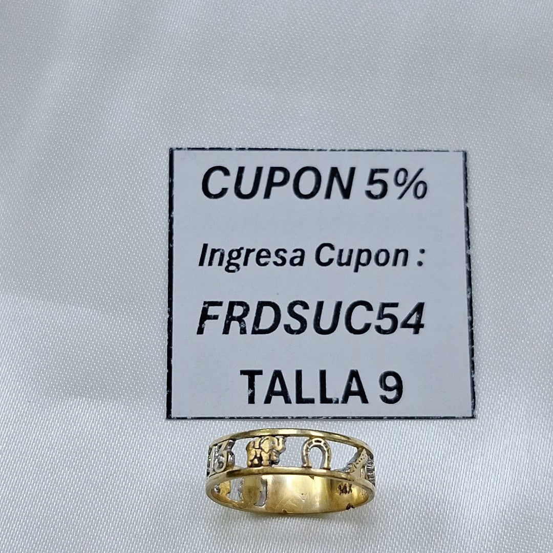 ARGOLLA ORO 14 K 2,50 GRMS (SEMINUEVO)