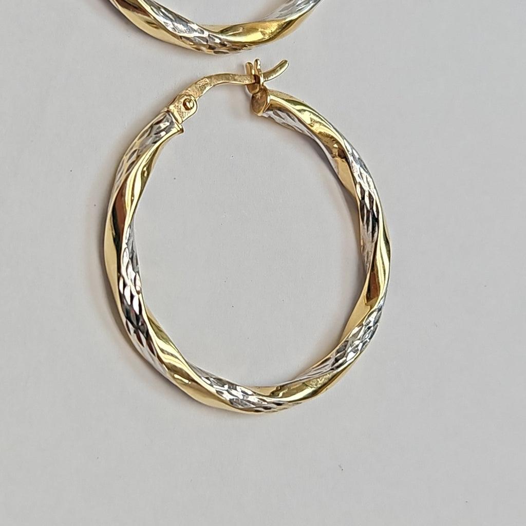 ARRACADAS PAR ORO 14 K 2.1 GRMS (SEMINUEVO)