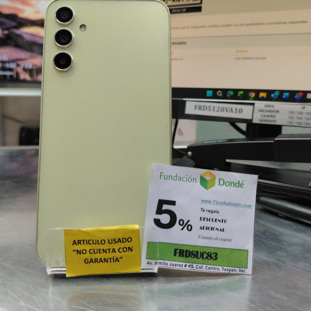 CELULAR SAMSUNG GALAXY A34 5G SM-A346M/N 128 GB 6 GB RAM (SEMINUEVO)