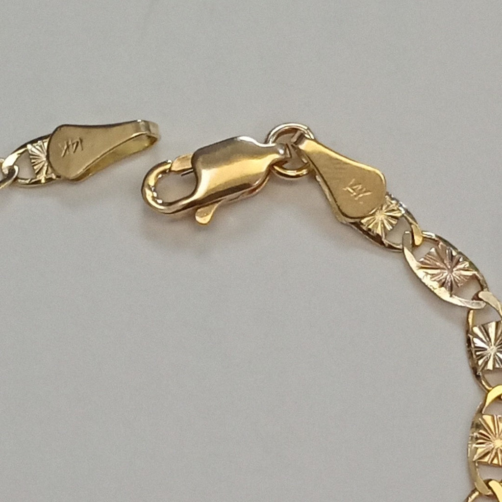 PULSERA GUCHI 14K 18 CM 3 GR (NUEVO)