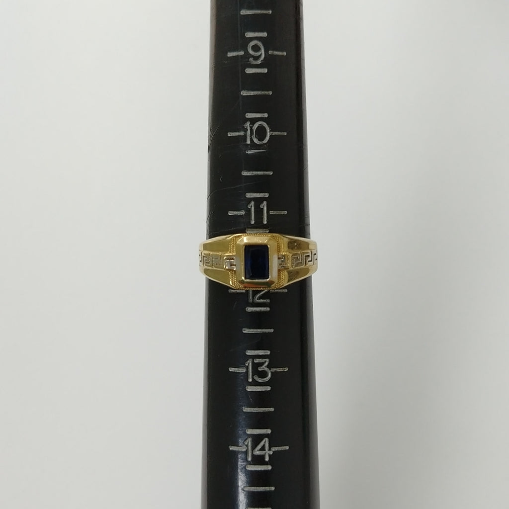 ANILLO ORO 14 K 4.9 GRMS (SEMINUEVO)