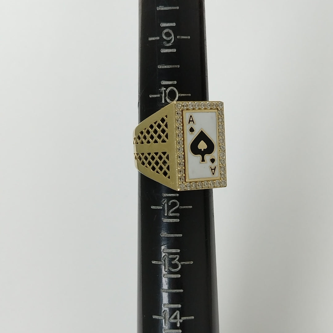 ANILLO ORO 10 K 9.4 GRMS (SEMINUEVO)