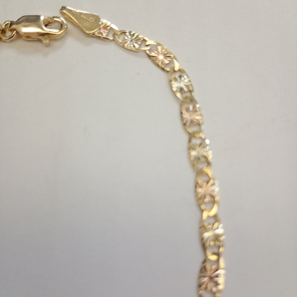 PULSERA GUCHI 14K 18 CM 2.8 GR (NUEVO)