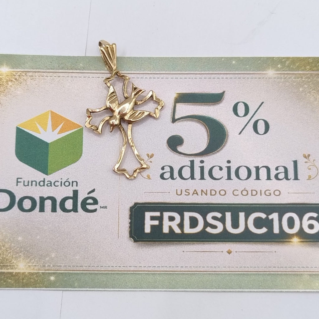 CRUZ ORO 10 K 1.3 GRMS (SEMINUEVO)