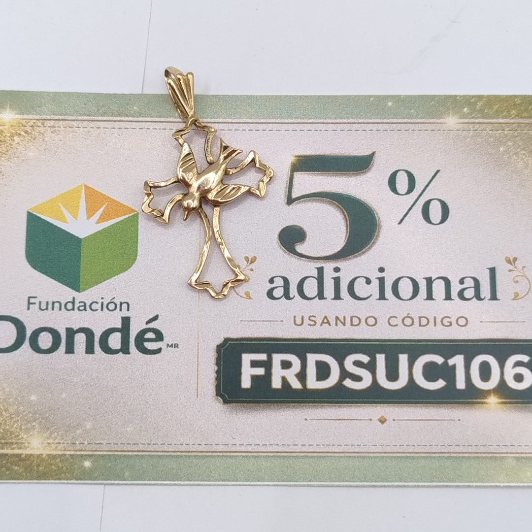CRUZ ORO 10 K 1.3 GRMS (SEMINUEVO)