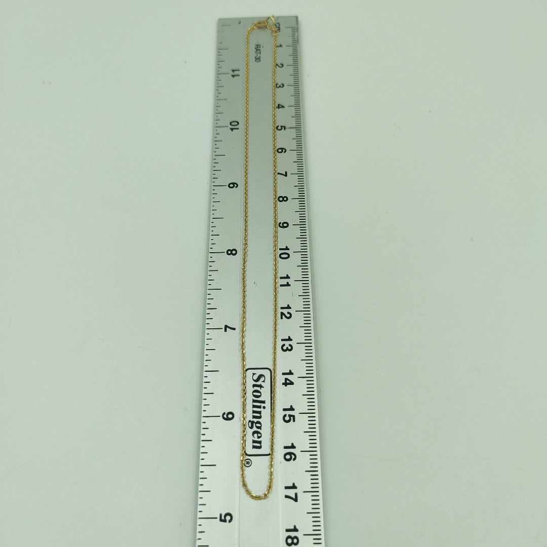 CADENA ORO 10 K 1,50 GRMS (SEMINUEVO)