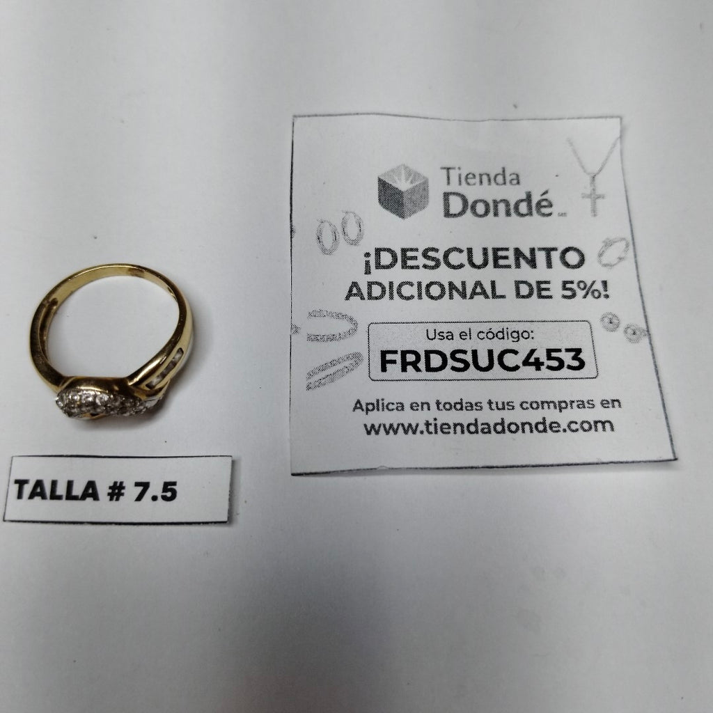 ANILLITO ORO 14 K 3.3 GRMS (SEMINUEVO)