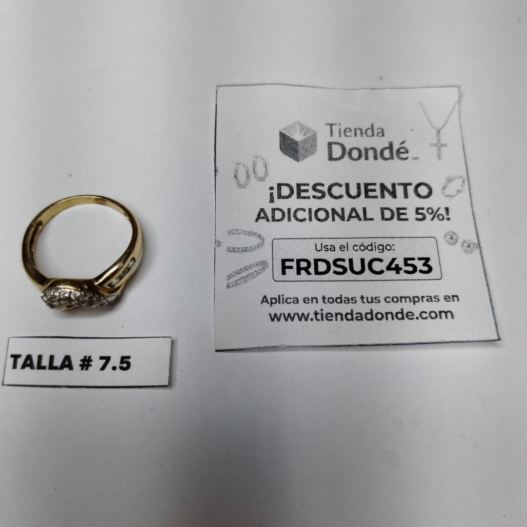 ANILLITO ORO 14 K 3.3 GRMS (SEMINUEVO)
