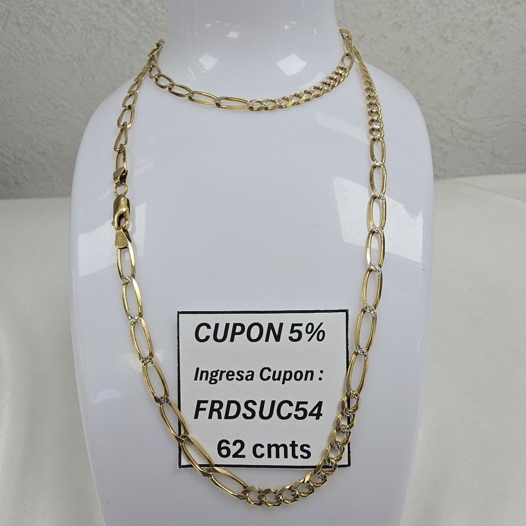 CADENA ORO 14 K 18.5 GRMS (SEMINUEVO)