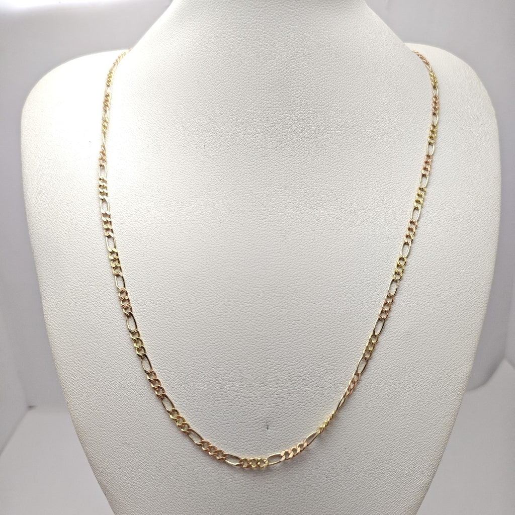 CADENA ORO COMBINADO 10 K 2,10 GRMS (SEMINUEVO)