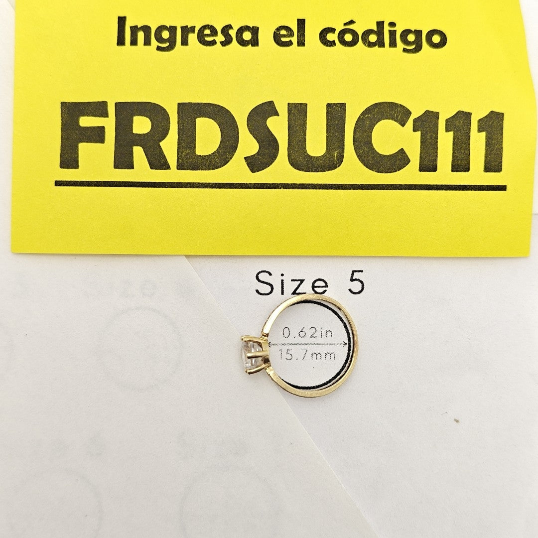 ANILLITO ORO 10 K 1.3 GRMS (SEMINUEVO)