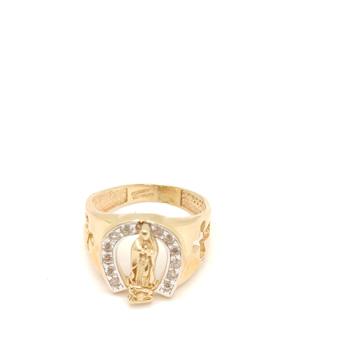 ANILLO ORO 14 K 4.6 GRMS (SEMINUEVO)