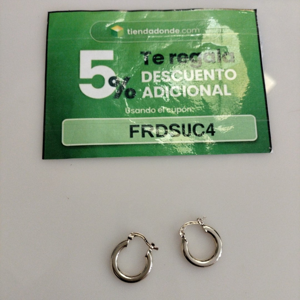 ARETES ARRACADAS 14K 1.6 GR (NUEVO)