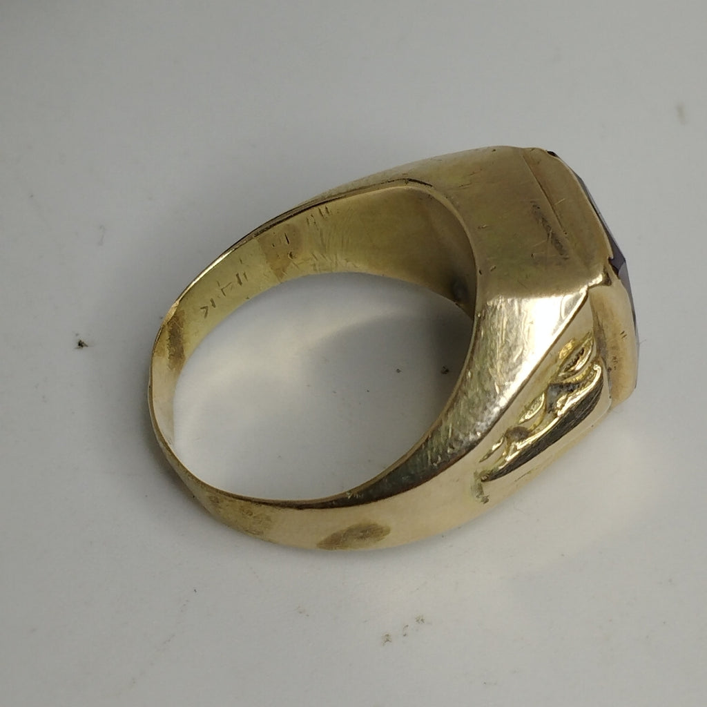 ANILLO ORO 10 K 7,50 GRMS (SEMINUEVO)