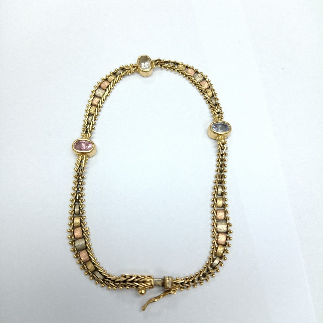 PULSERA ORO 14 K 8,30 GRMS (SEMINUEVO)