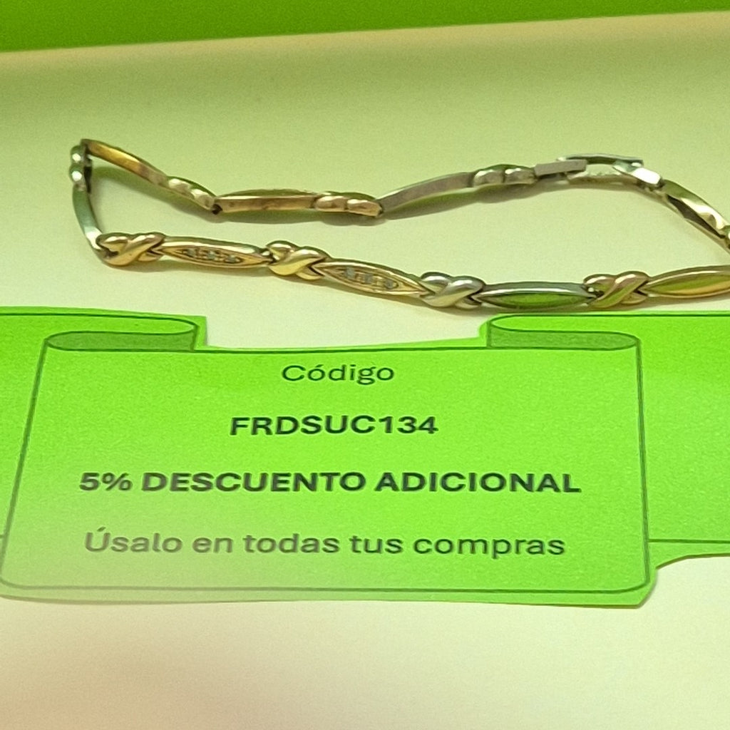 PULSERA RIGIDA ORO 10 K 5.5 GRMS (SEMINUEVO)