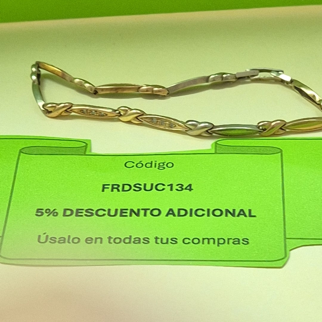 PULSERA RIGIDA ORO 10 K 5.5 GRMS (SEMINUEVO)