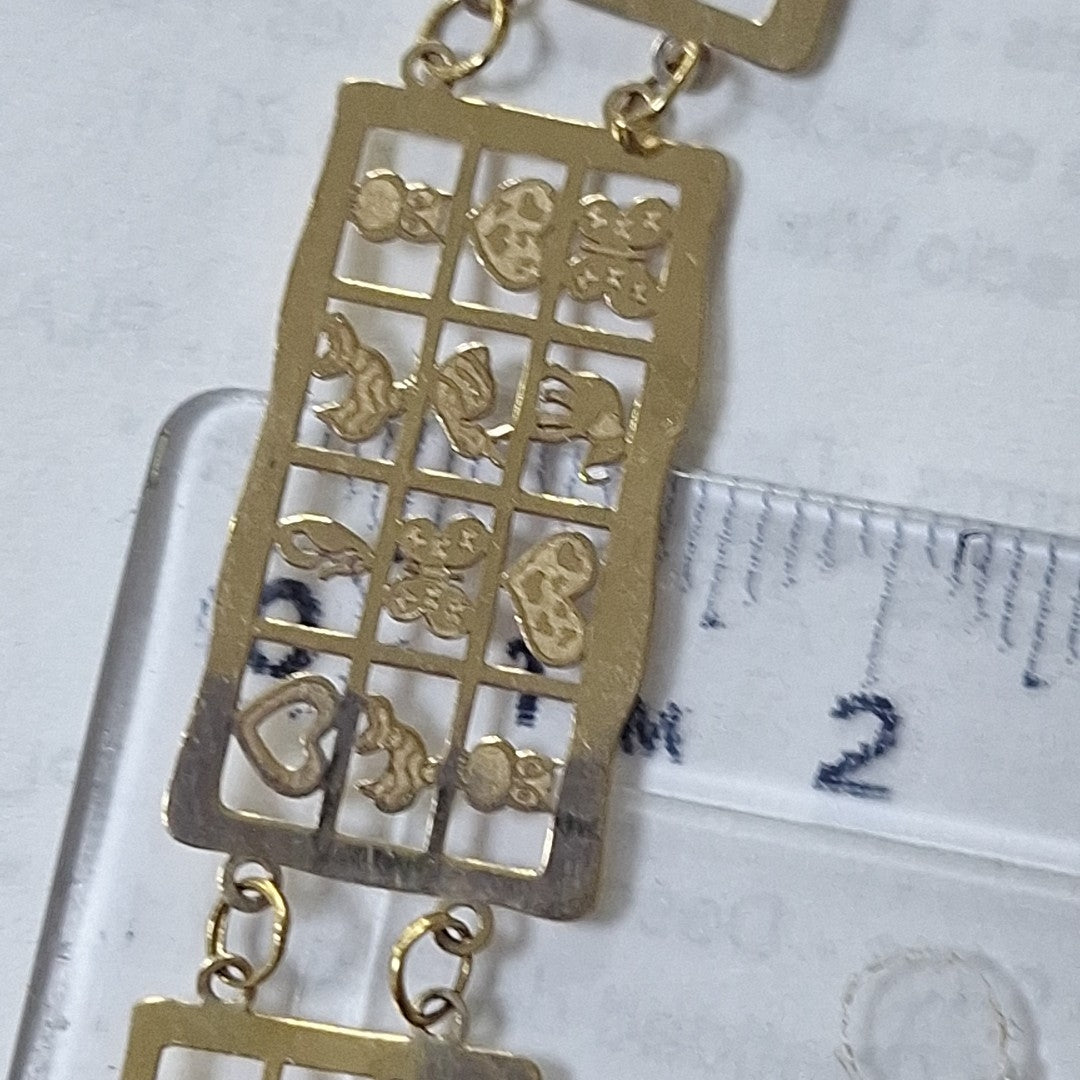 PULSERA ORO 10 K 4.8 GRMS (SEMINUEVO)