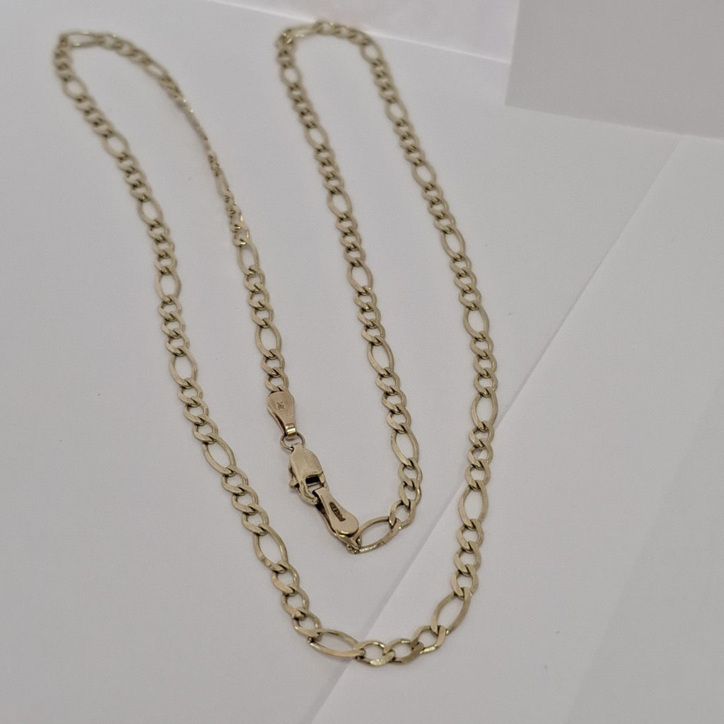 CADENA TEJIDO 3X1 14K 55 CM 8.1 GR (NUEVO)