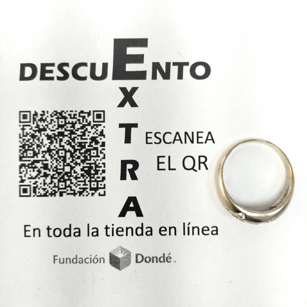 ANILLO ORO 14 K 4.5 GRMS (SEMINUEVO)