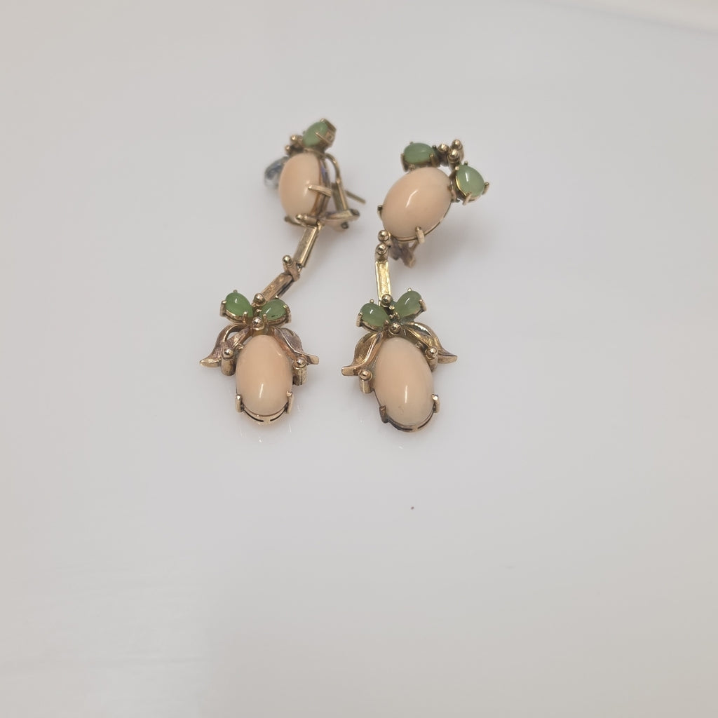 ARETES PAR ORO 8 K 6,50 GRMS (SEMINUEVO)
