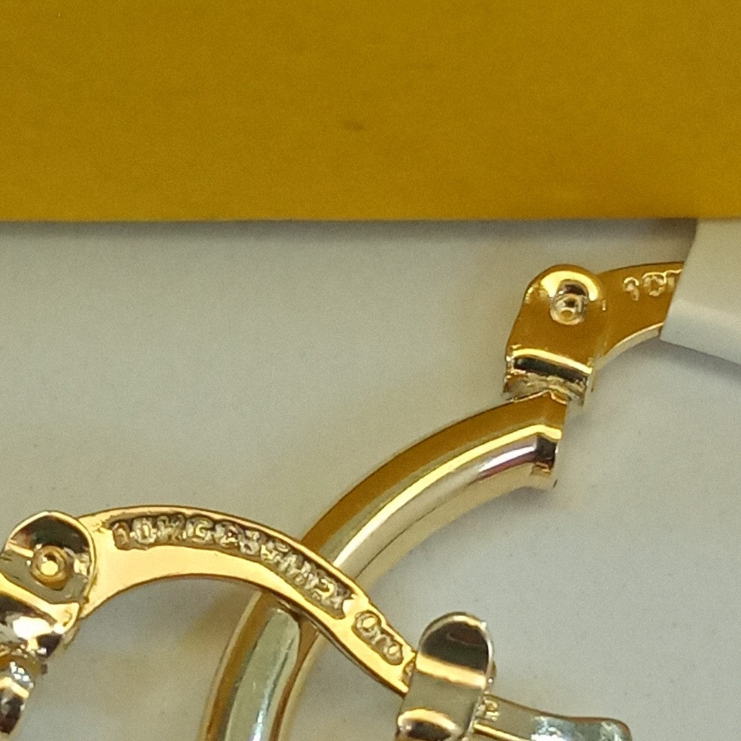 ARETES TEJIDO ARRACADAS LISAS 14K 1.2 GR (NUEVO)