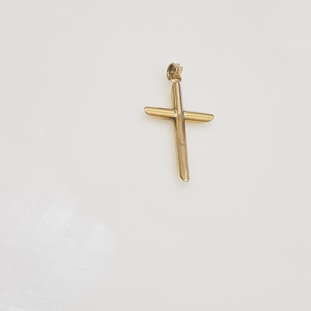 CRUZ, DIJE ORO 14 K 1.4 GRMS (SEMINUEVO)