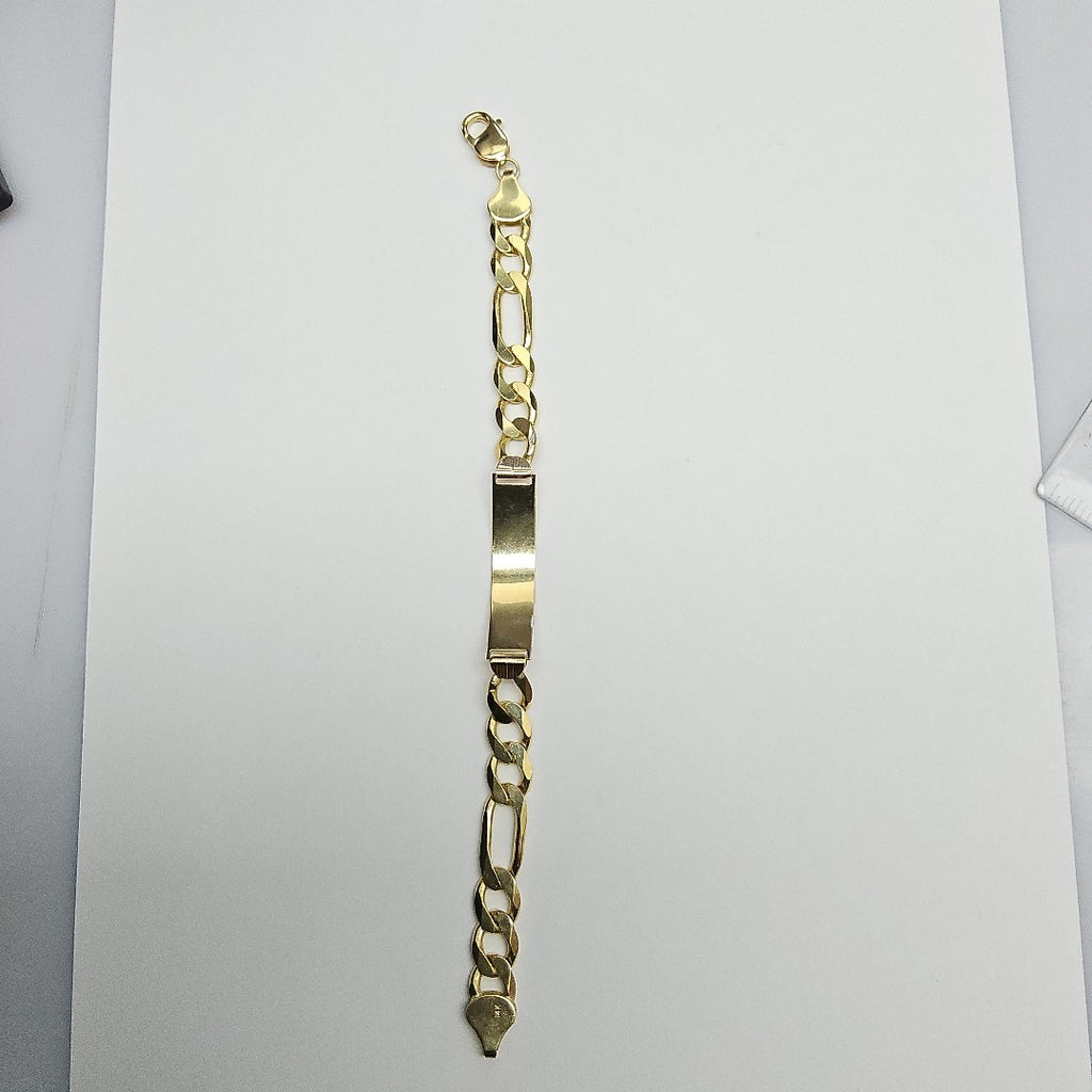 PULSERA ESCLAVA 3X1 14K 21 CM 28.6 GR (NUEVO)