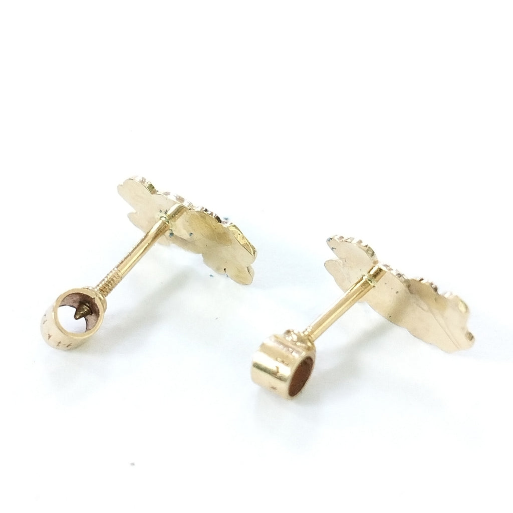 BROQUELES PAR ORO 14 K 0.9 GRMS (SEMINUEVO)