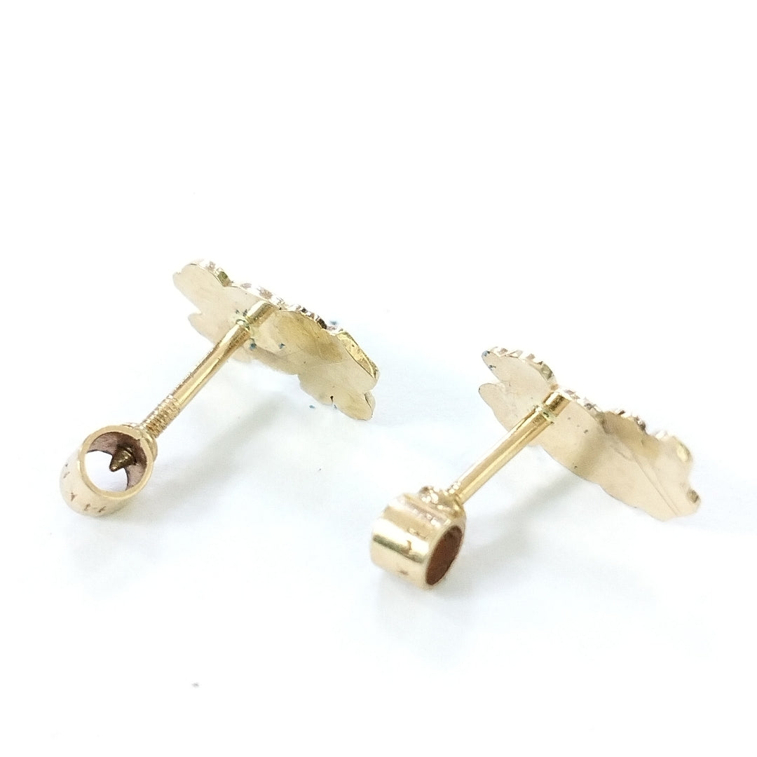 BROQUELES PAR ORO 14 K 0.9 GRMS (SEMINUEVO)