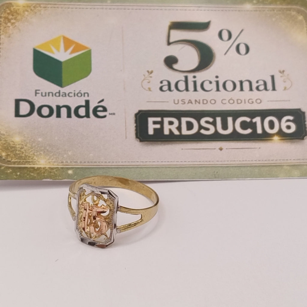 ANILLITO ORO 10 K 1.8 GRMS (SEMINUEVO)