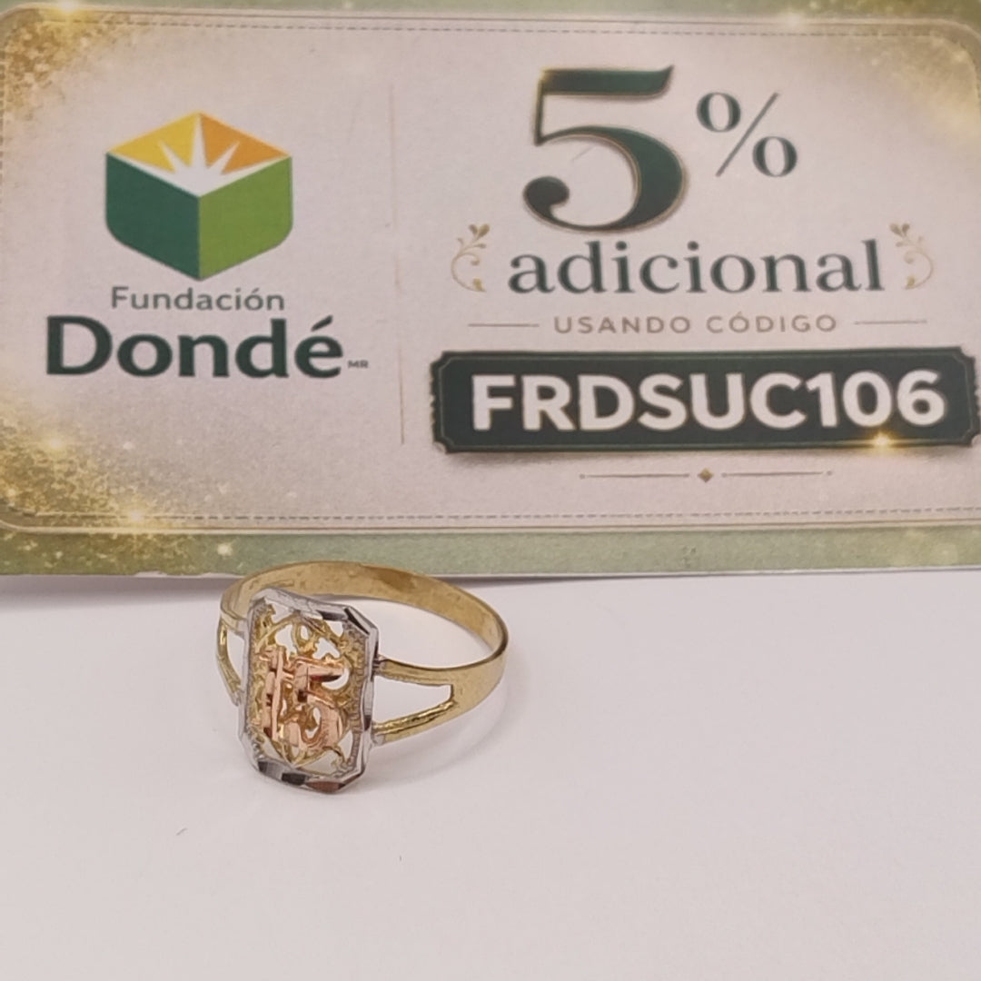 ANILLITO ORO 10 K 1.8 GRMS (SEMINUEVO)