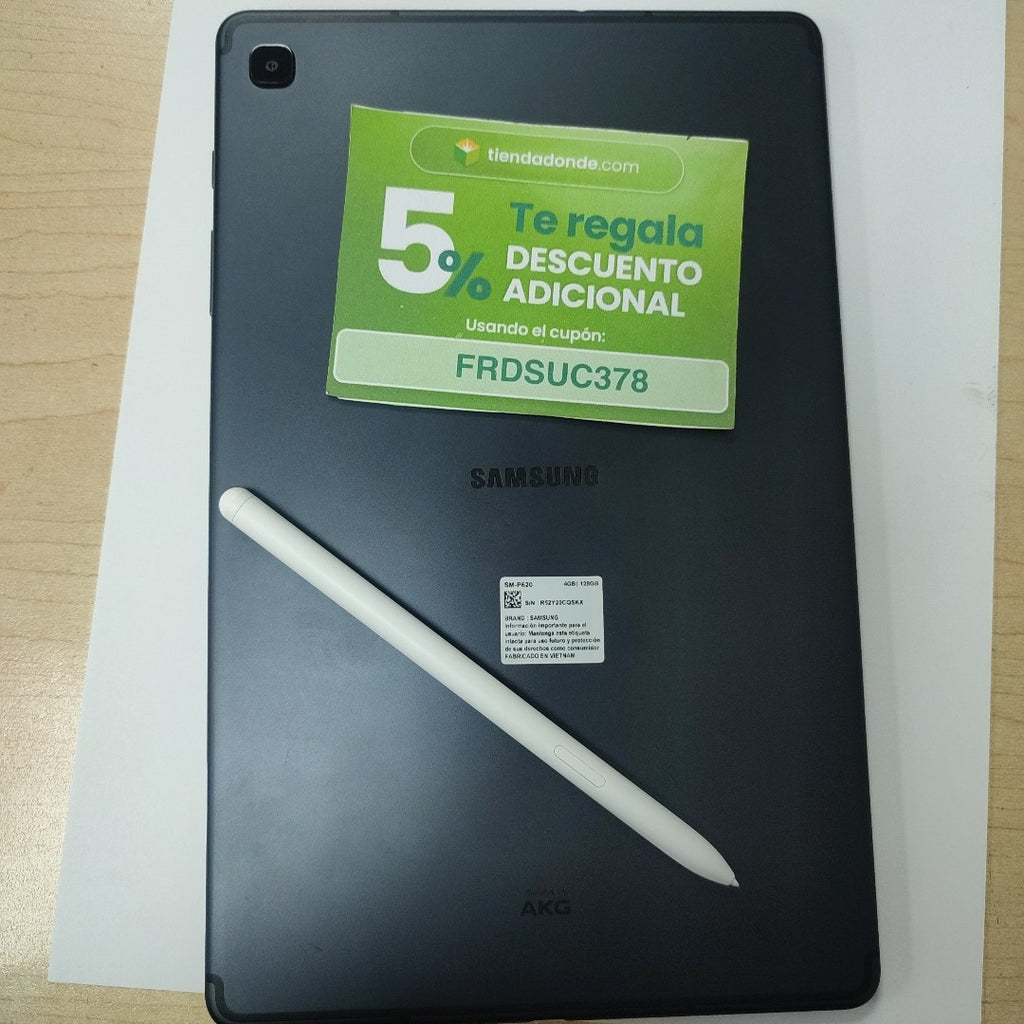 TABLETA SAMSUNG GALAXY TAB S6 LITE SM-P620 (2024) 128 GB 4 GB RAM (SEMINUEVO)